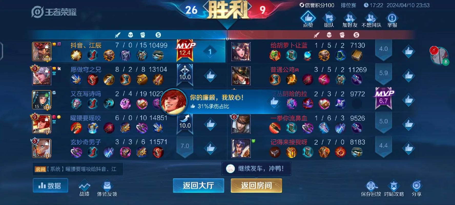 王者荣耀忠诚廉颇怎么出装