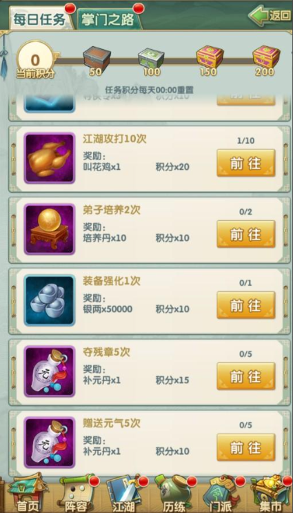大掌门2手游怎么搭配装备