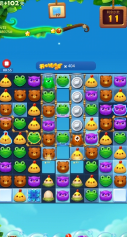 开心消消乐隐藏关102关怎么过 开心消消乐隐藏关102关怎么过