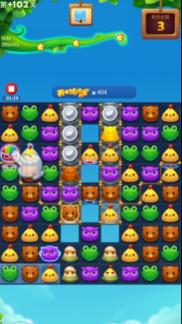 开心消消乐隐藏关102关怎么过 开心消消乐隐藏关102关怎么过