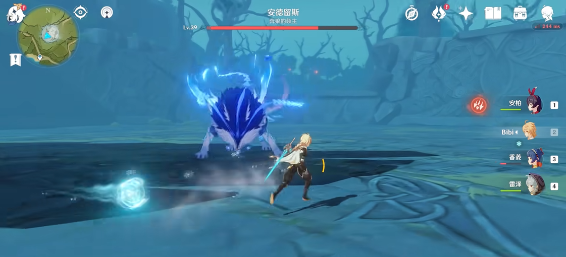 原神北风狼用什么元素好打