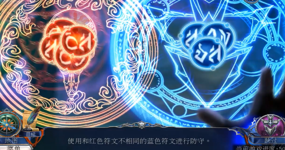 密室逃脱13怎么旋转骷髅头