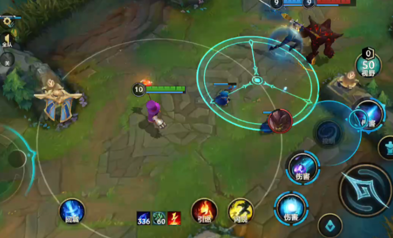 英雄联盟手游小法如何控住人