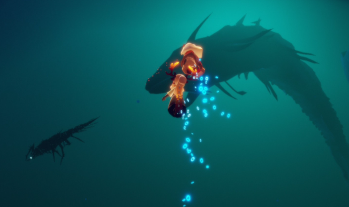 光遇深海纪如何触发巨型怪物