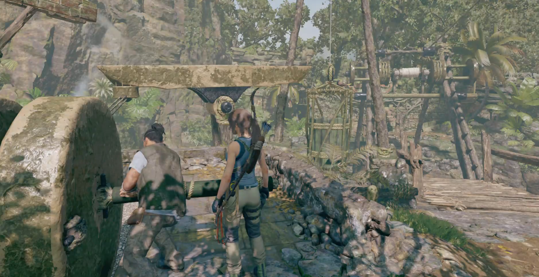 古墓丽影11断桥那怎么过