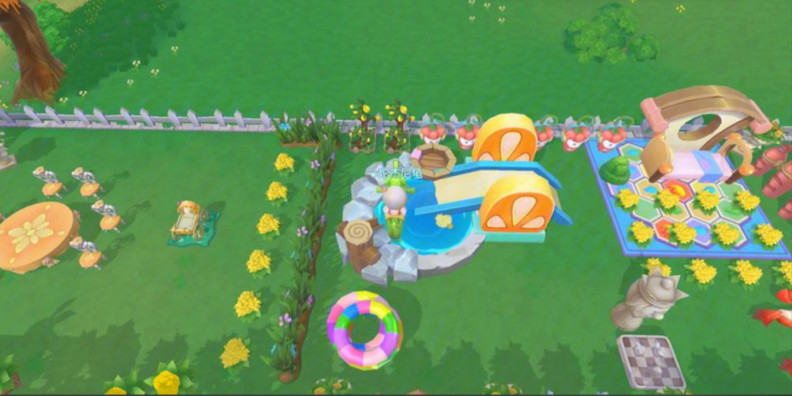 摩尔庄园琪琪滑梯怎么玩