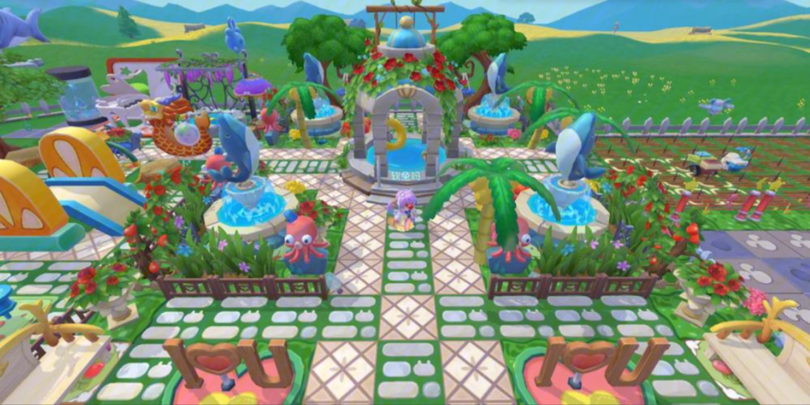 摩尔庄园小路怎么铺