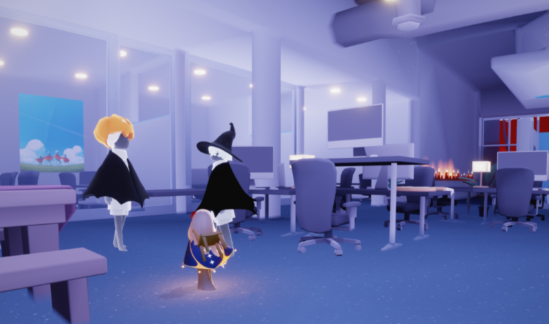 光遇办公室飞船怎么去