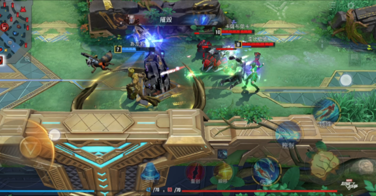 漫威超级战争怎么传送到防御塔