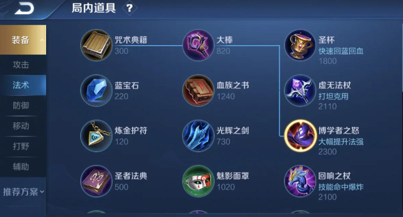 王者荣耀新手怎么学出装