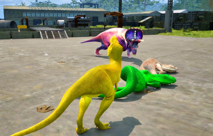 恐龙岛恐龙怎么吃东西