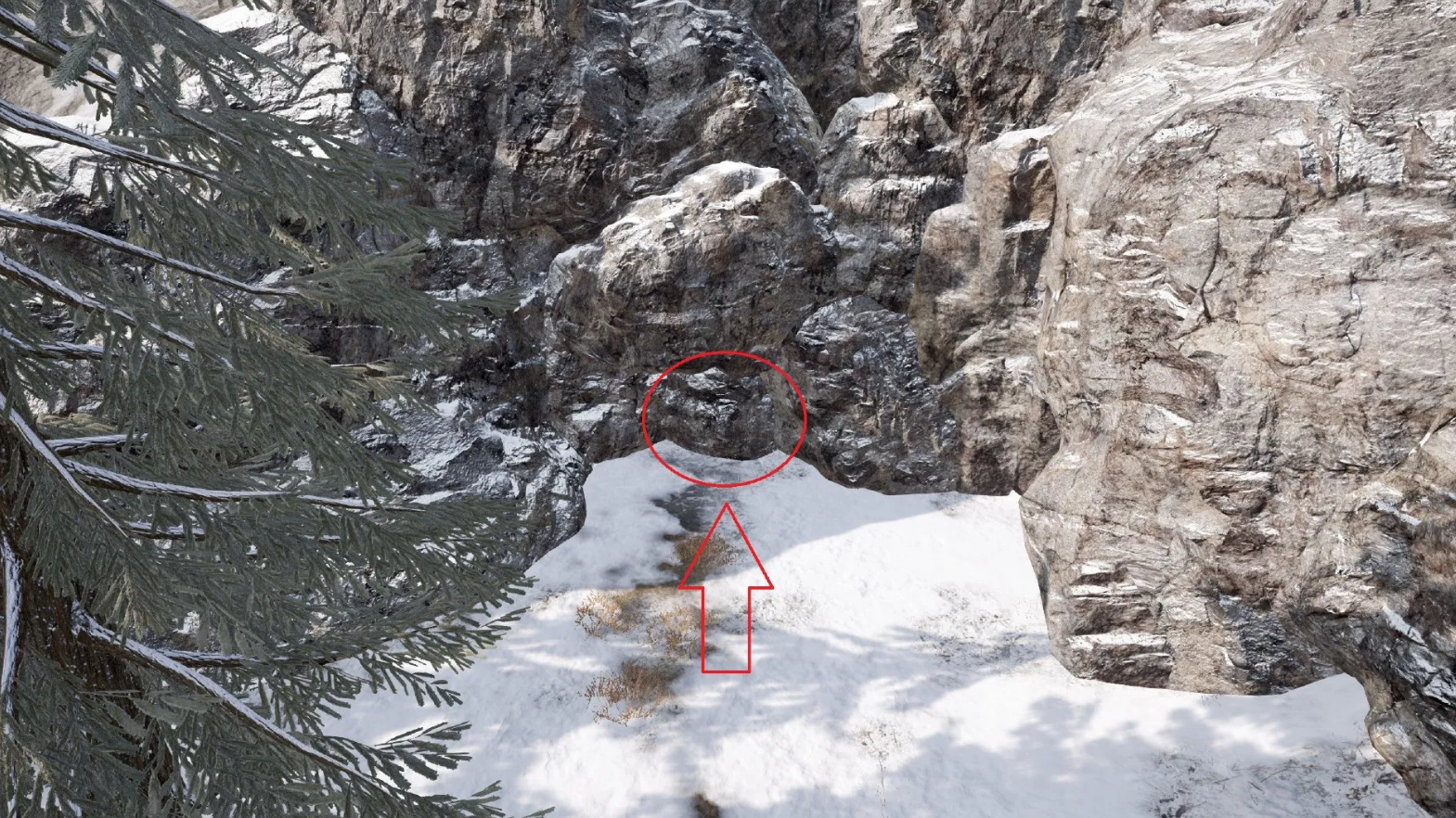 绝地求生雪地山洞怎么去