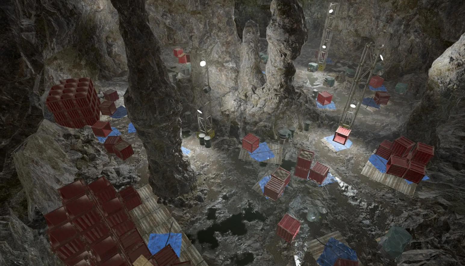 绝地求生雪地山洞怎么去