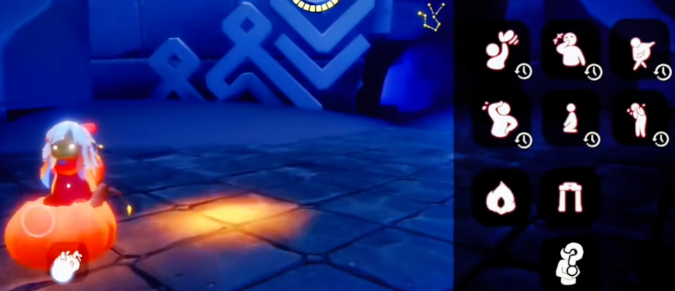 光遇万圣节恶魔角头饰怎么搭配