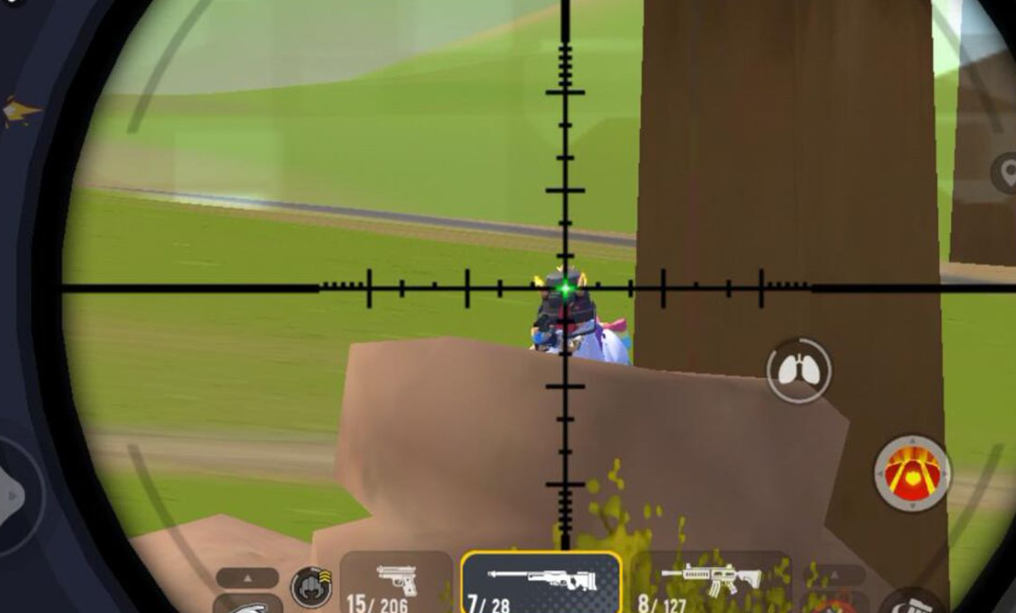 香肠派对六倍镜样子是如何变小的