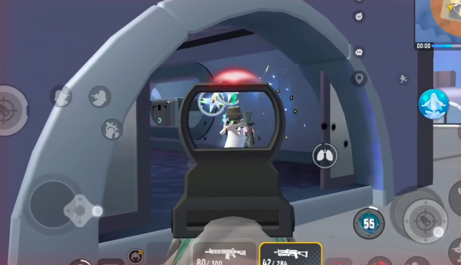 香肠派对六倍镜样子是如何变小的