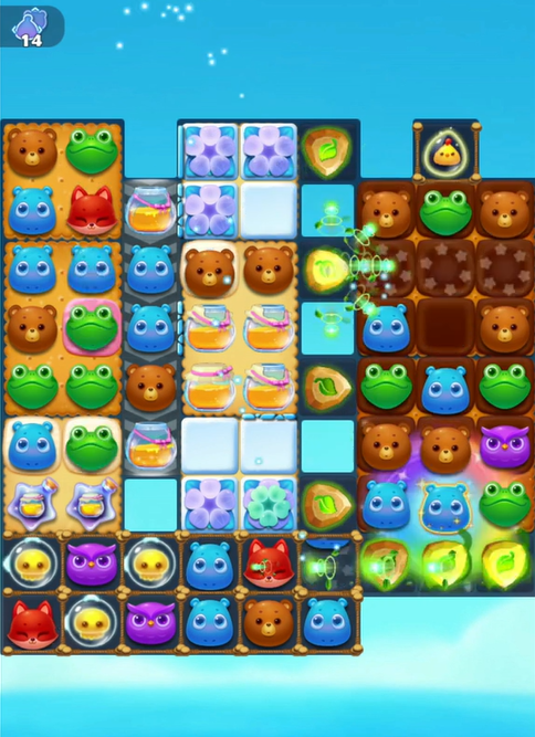 开心消消乐怎么能得高分