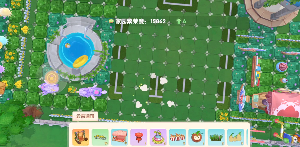 摩尔庄园足球场草坪怎么铺