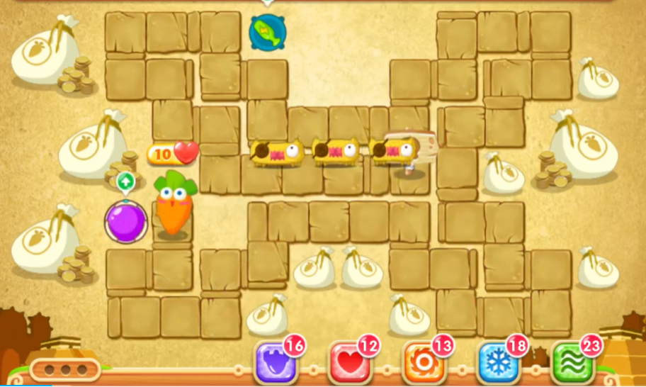 保卫萝卜2第69关怎么过