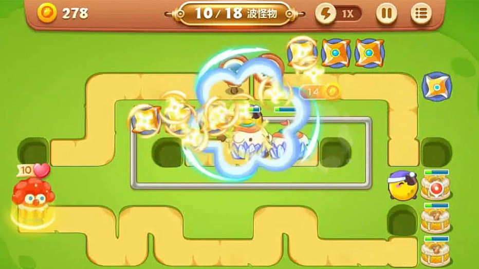 保卫萝卜3游乐场第4关怎么过 保卫萝卜3游乐场第4关怎么过