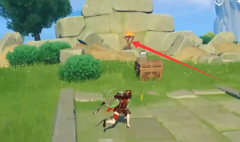 原神希望之火怎么点