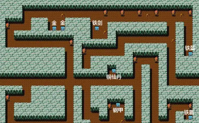 吞食天地2火凤燎原迷宫怎么走