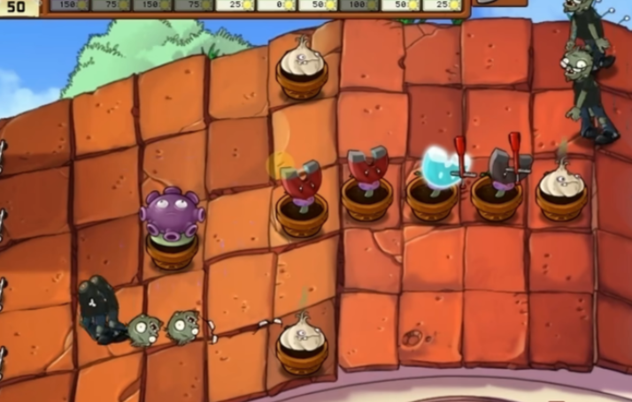 植物大战僵尸跳跳僵尸怎么过