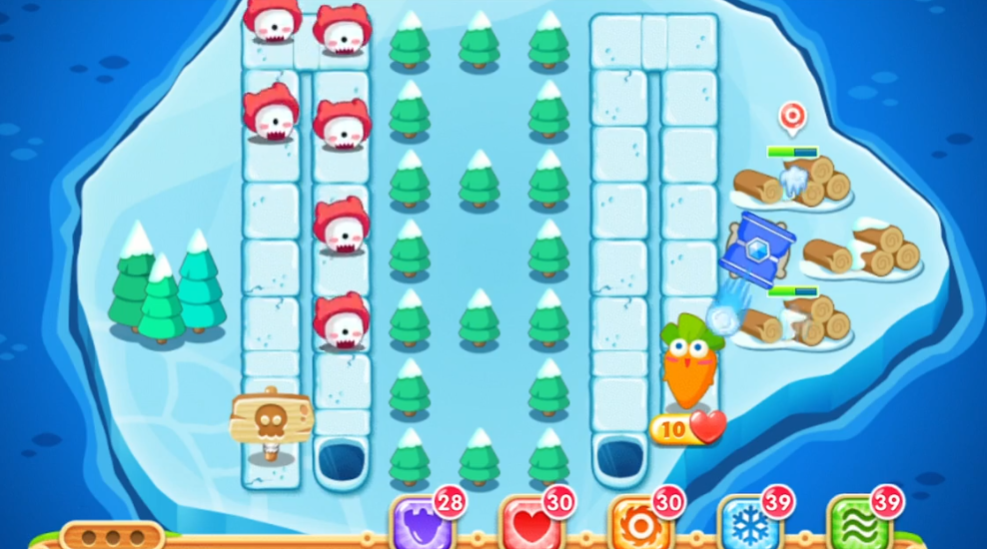 保卫萝卜2第132关怎么过