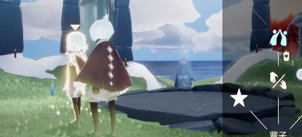 光遇里背背飞怎么飞