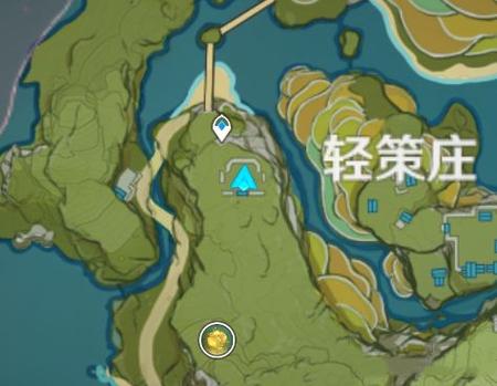 原神轻策山庄山洞怎么进去