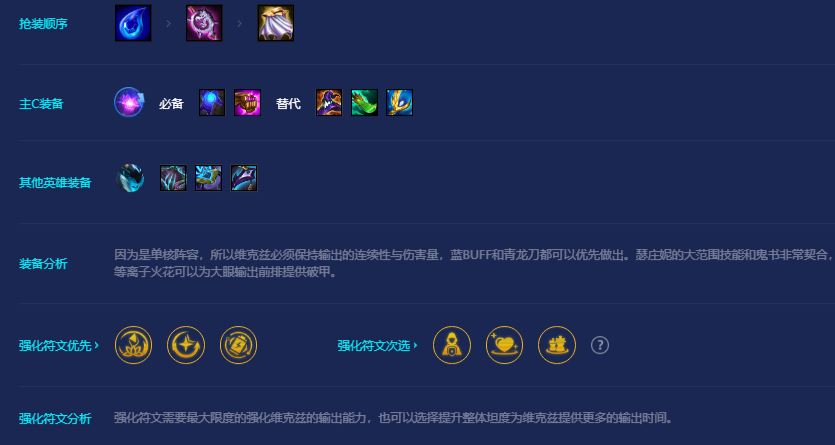 金铲铲之战单核克星维克兹怎么玩