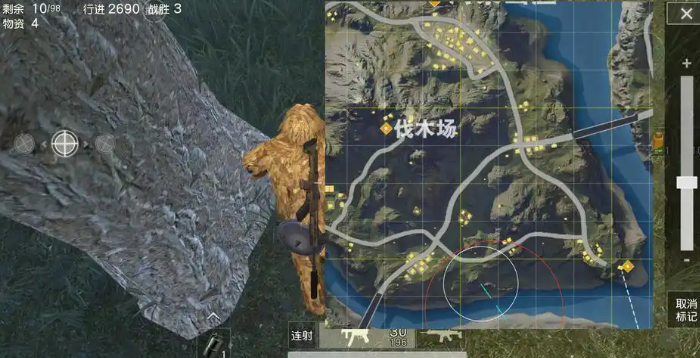 荒野行动跑毒圈有什么技巧 荒野行动跑毒圈有什么技巧