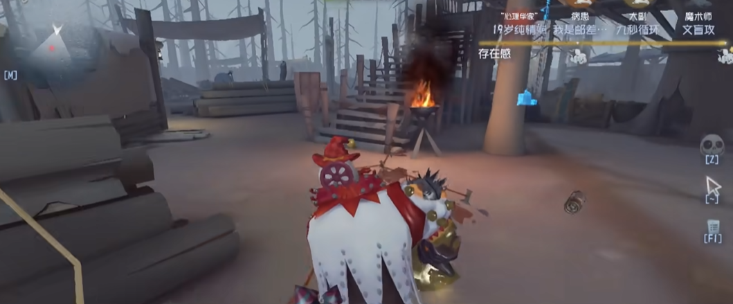 第五人格的小丑能穿墙吗