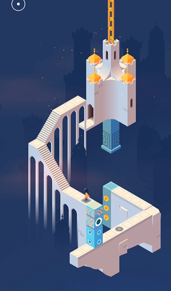 纪念碑谷2拜访老友怎么过