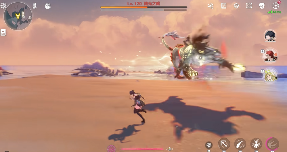 鸣潮踏光兽怎么打