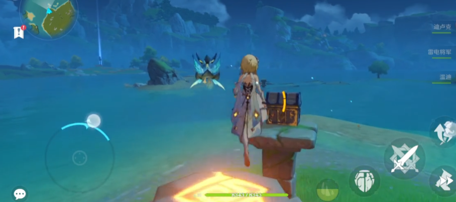 原神中石柱上的宝箱怎么拿到