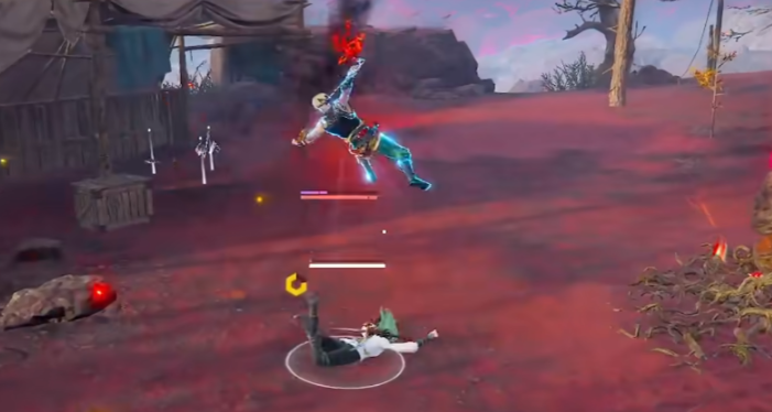 永劫无间怎么飞踢到天上