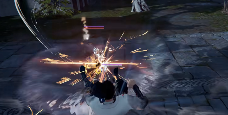 永劫无间怎么飞踢到天上