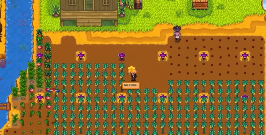 星露谷物语洒水器怎么用