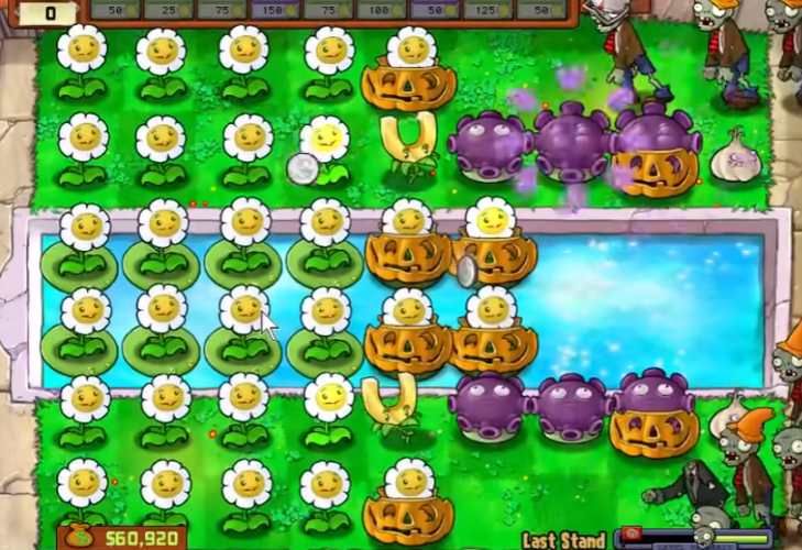 植物大战僵尸刷钱阵法怎么搭配