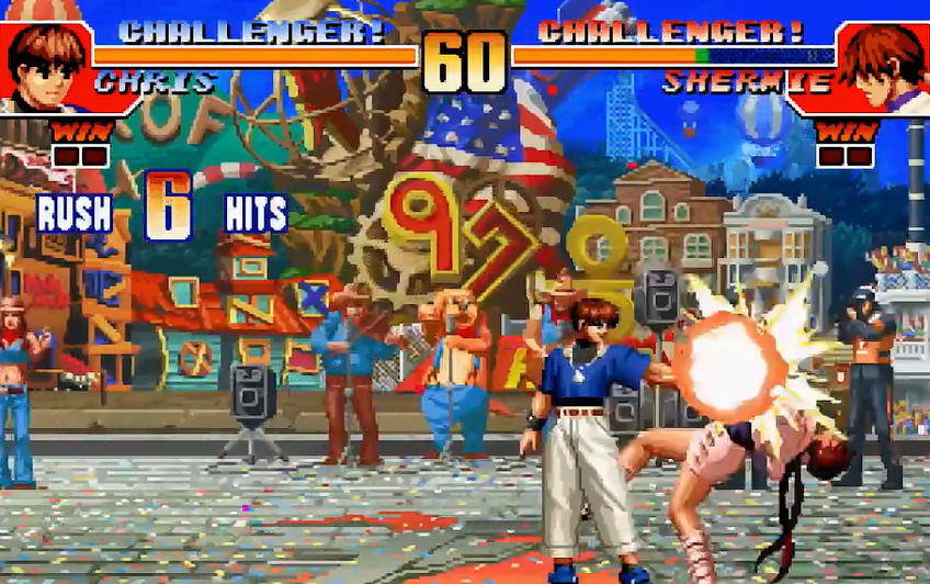 拳皇97怎么选暴走克里斯