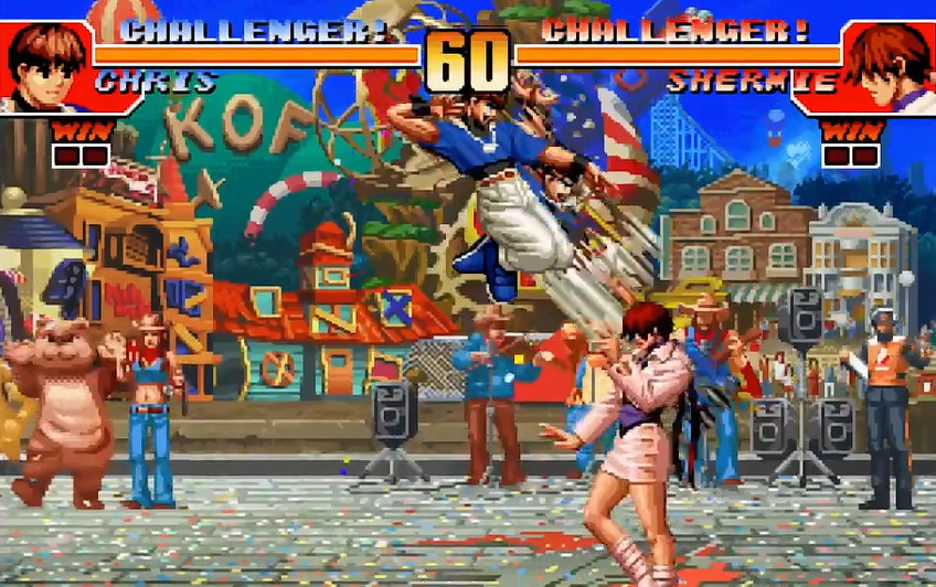 拳皇97怎么选暴走克里斯