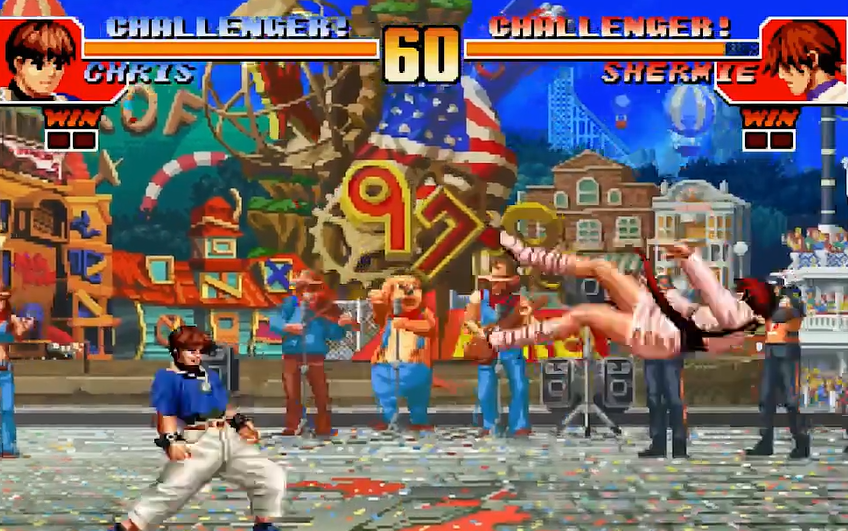 拳皇97怎么选暴走克里斯