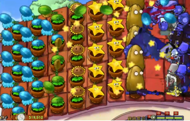 植物大战僵尸跳跳派对怎么大