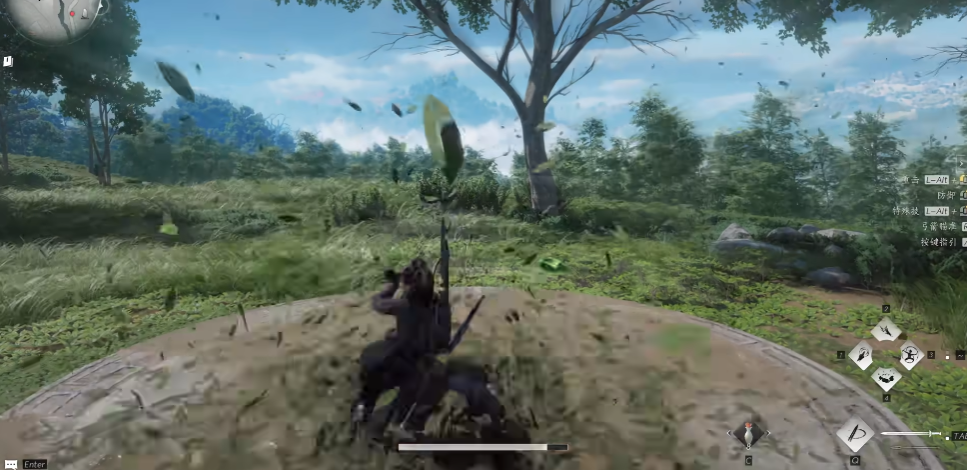 燕云十六声怎么用太极扔熊