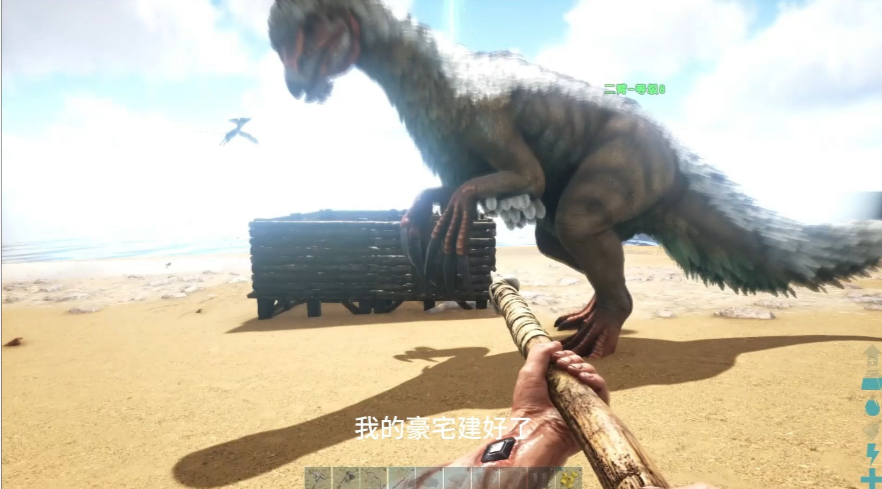 方舟生存进化镰刀龙怎么驯服