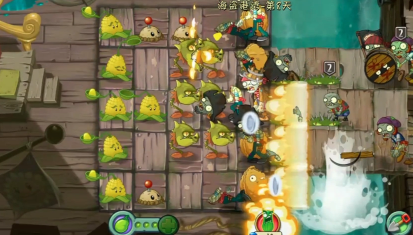 植物大战僵尸2第八关怎么过