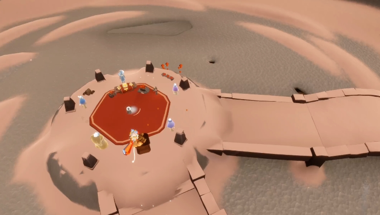 光遇怎么把一只脚踏在凳子背