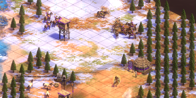 帝国时代2匈奴第一关马在哪