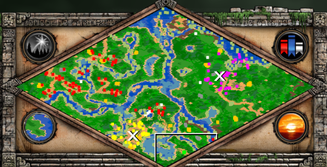 帝国时代2蒙特祖玛第二关怎么玩